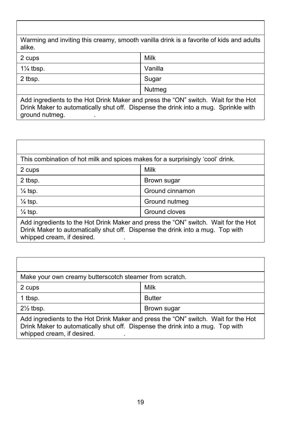 West Bend Back to Basics Coffeemaker User Manual | Page 19 / 76