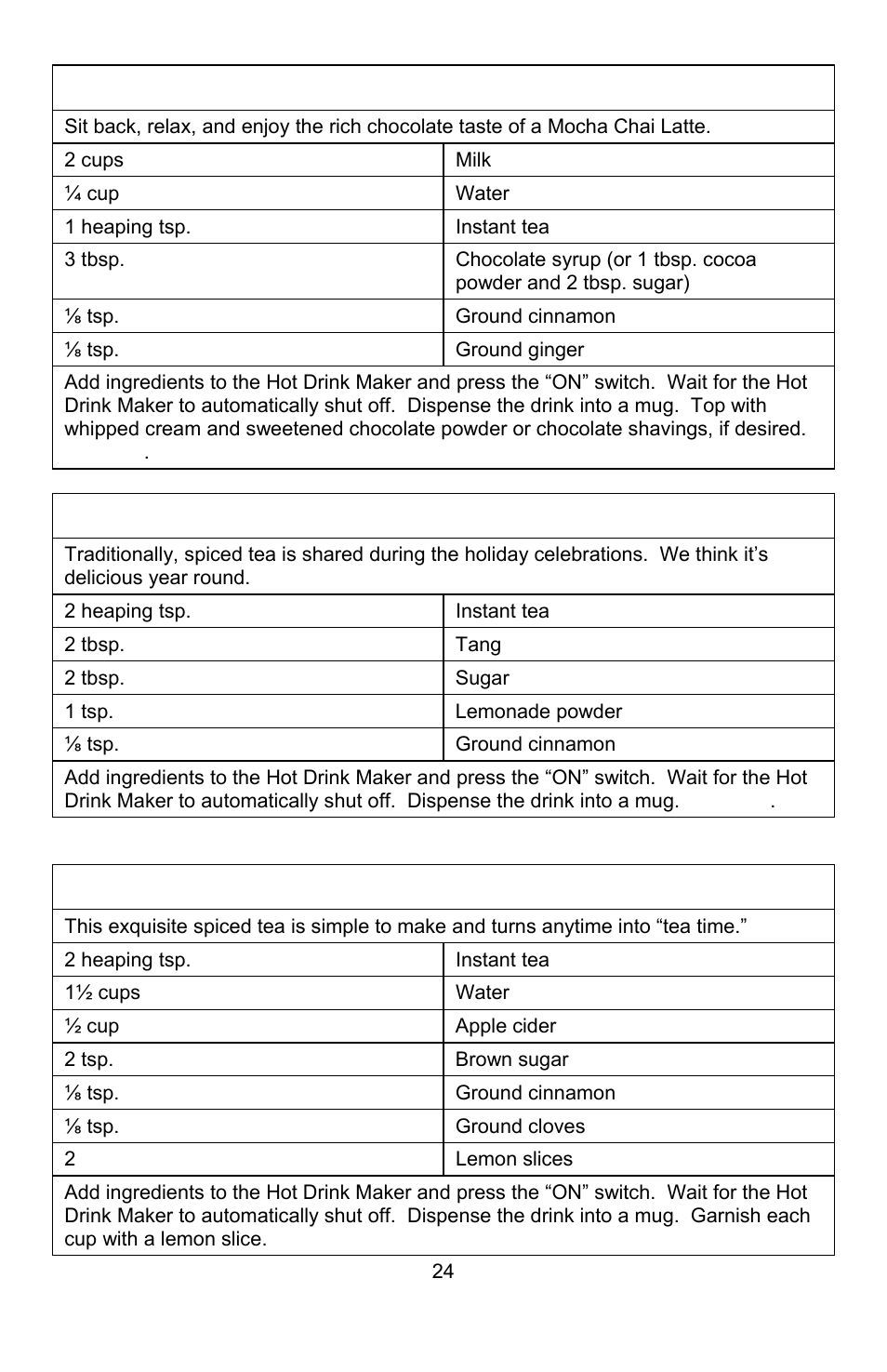 West Bend Back to Basics Coffeemaker User Manual | Page 24 / 76