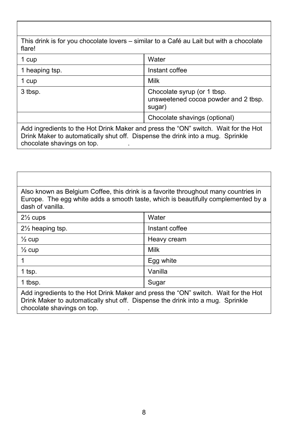 West Bend Back to Basics Coffeemaker User Manual | Page 8 / 76