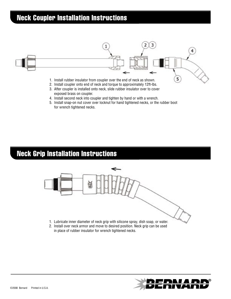 Bernard SPEC NC-1.1 User Manual | Page 2 / 2