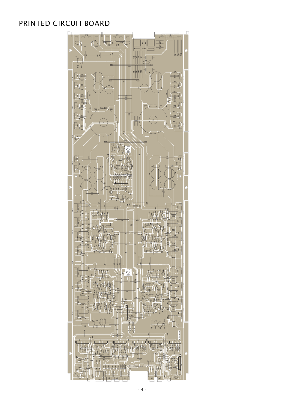 Printed circuit board | Boss Audio Systems CHAOS CH1000 User Manual | Page 4 / 9
