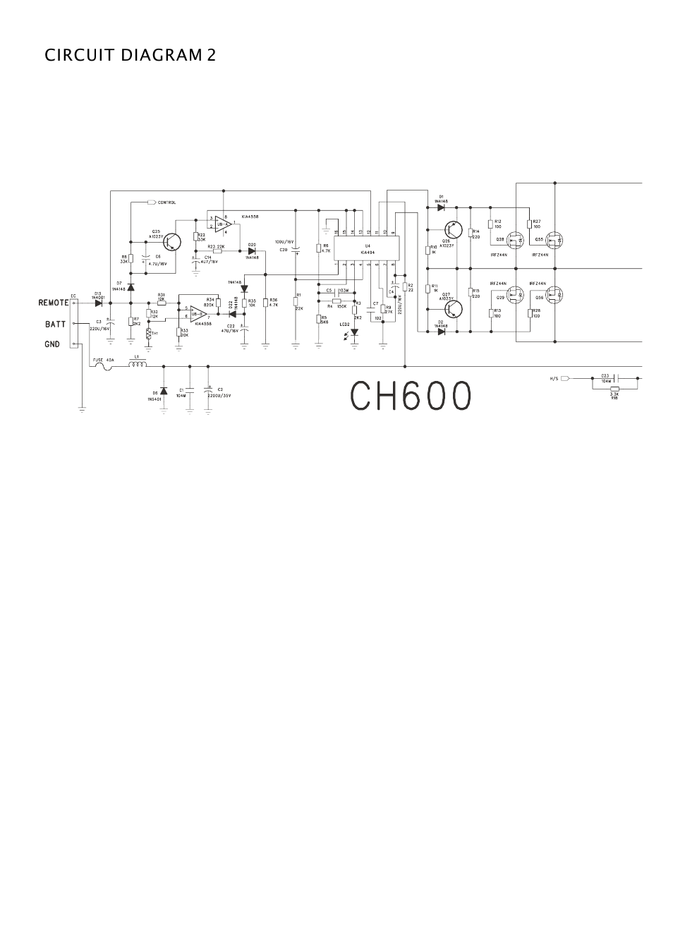 Boss Audio Systems CH600 User Manual | Page 6 / 9