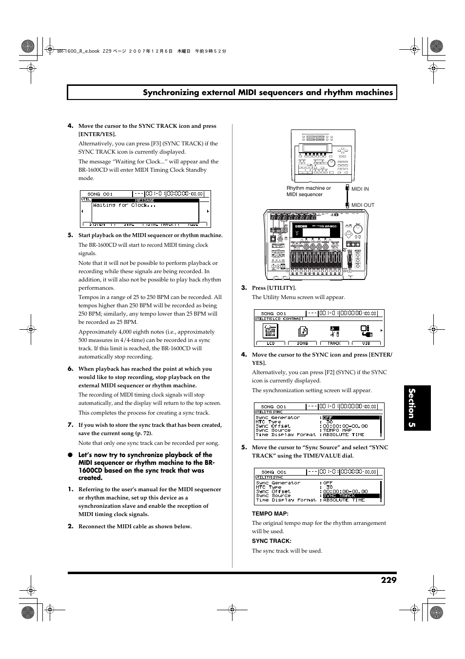 Boss Audio Systems DIGITAL RECORDING STUDIO BR-1600CD User Manual | Page 229 / 312