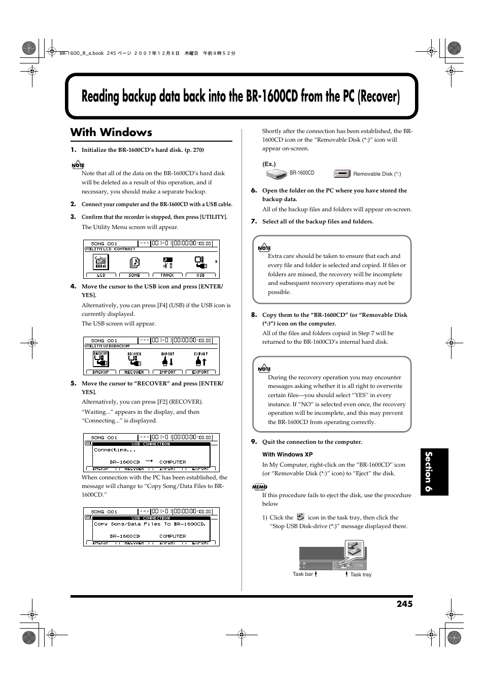 With windows | Boss Audio Systems DIGITAL RECORDING STUDIO BR-1600CD User Manual | Page 245 / 312