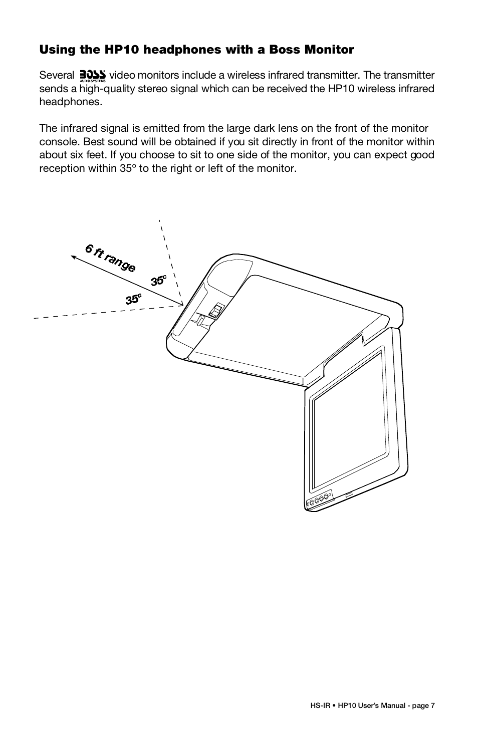Boss Audio Systems HP-10 User Manual | Page 8 / 9