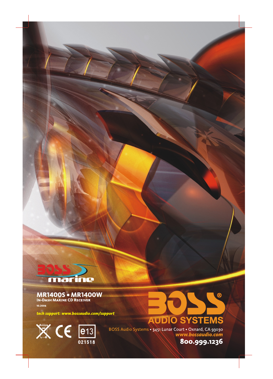 Boss Audio Systems MR1400W User Manual | Page 14 / 14