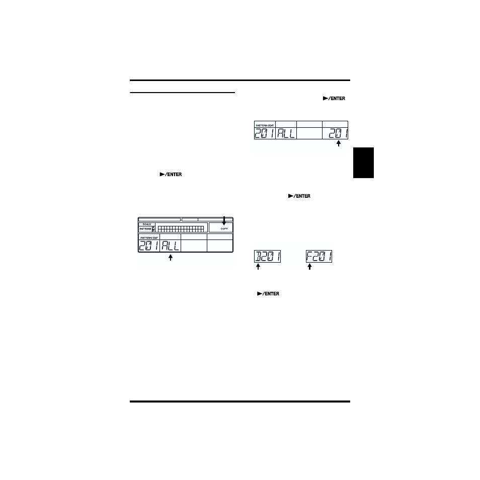 Copying patterns | Boss Audio Systems DR-670 User Manual | Page 61 / 120