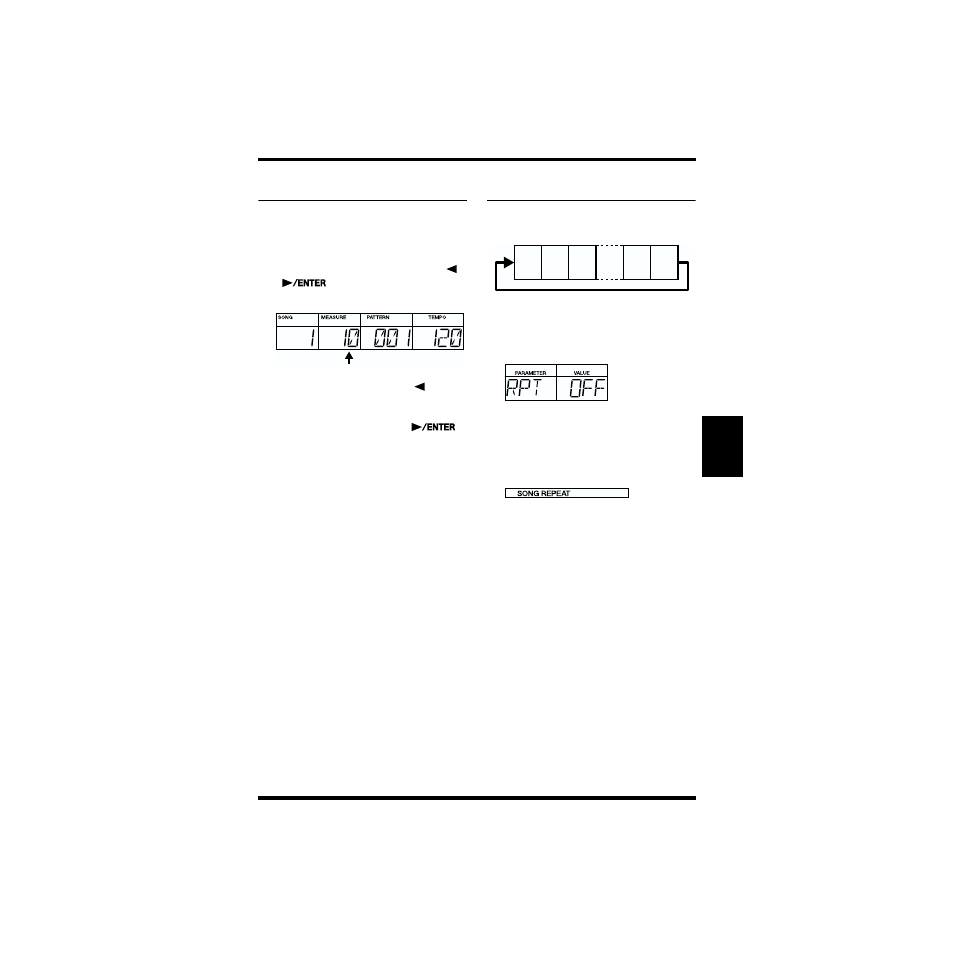 Repeating performances of songs (song repeat) | Boss Audio Systems DR-670 User Manual | Page 73 / 120