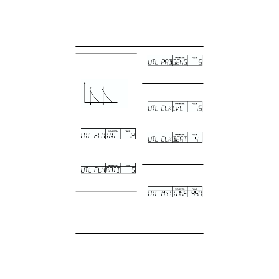 Changing the flam settings, Adjusting the key pad sensitivity (pad sens), Changing the metronome settings | Tuning the bass part | Boss Audio Systems DR-670 User Manual | Page 78 / 120