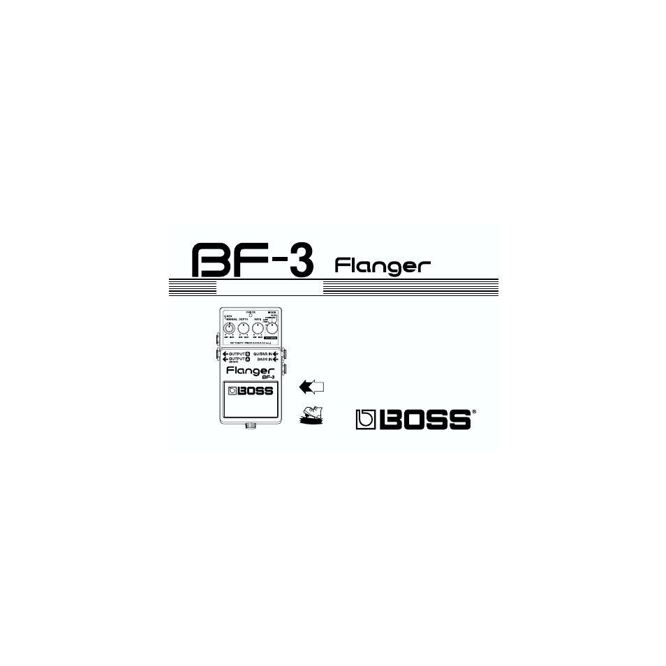Boss Audio Systems BF-3 User Manual | 24 pages