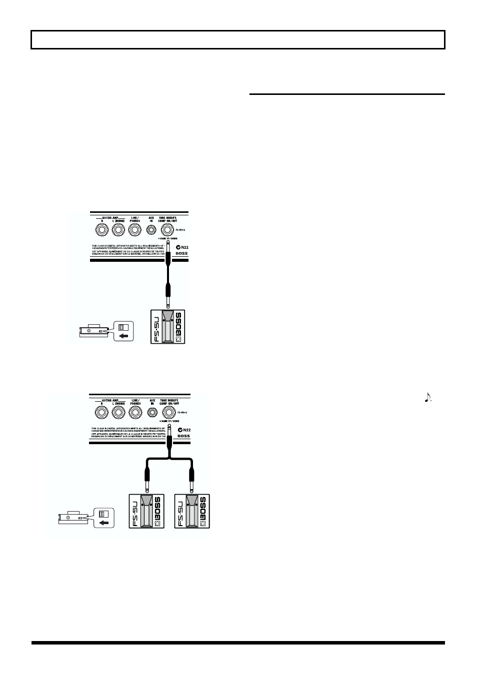 Switching banks with the foot switch, Notes when using memory mode, About tone changes | About the tempo setting, About tone changes about the tempo setting, When modulation is on | Boss Audio Systems ME-50 User Manual | Page 22 / 36