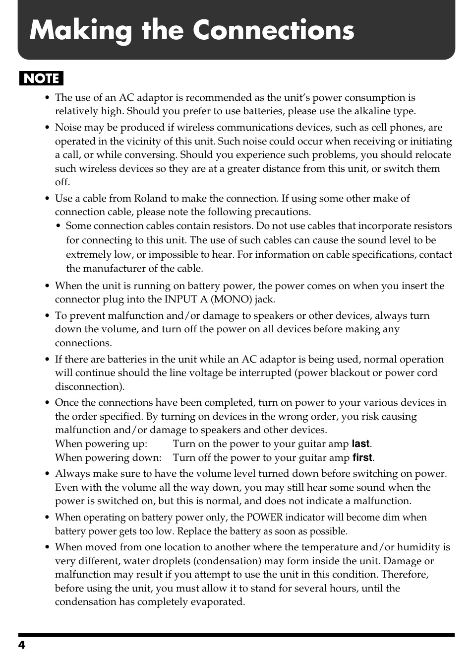 Making the connections | Boss Audio Systems RT-20 User Manual | Page 4 / 20