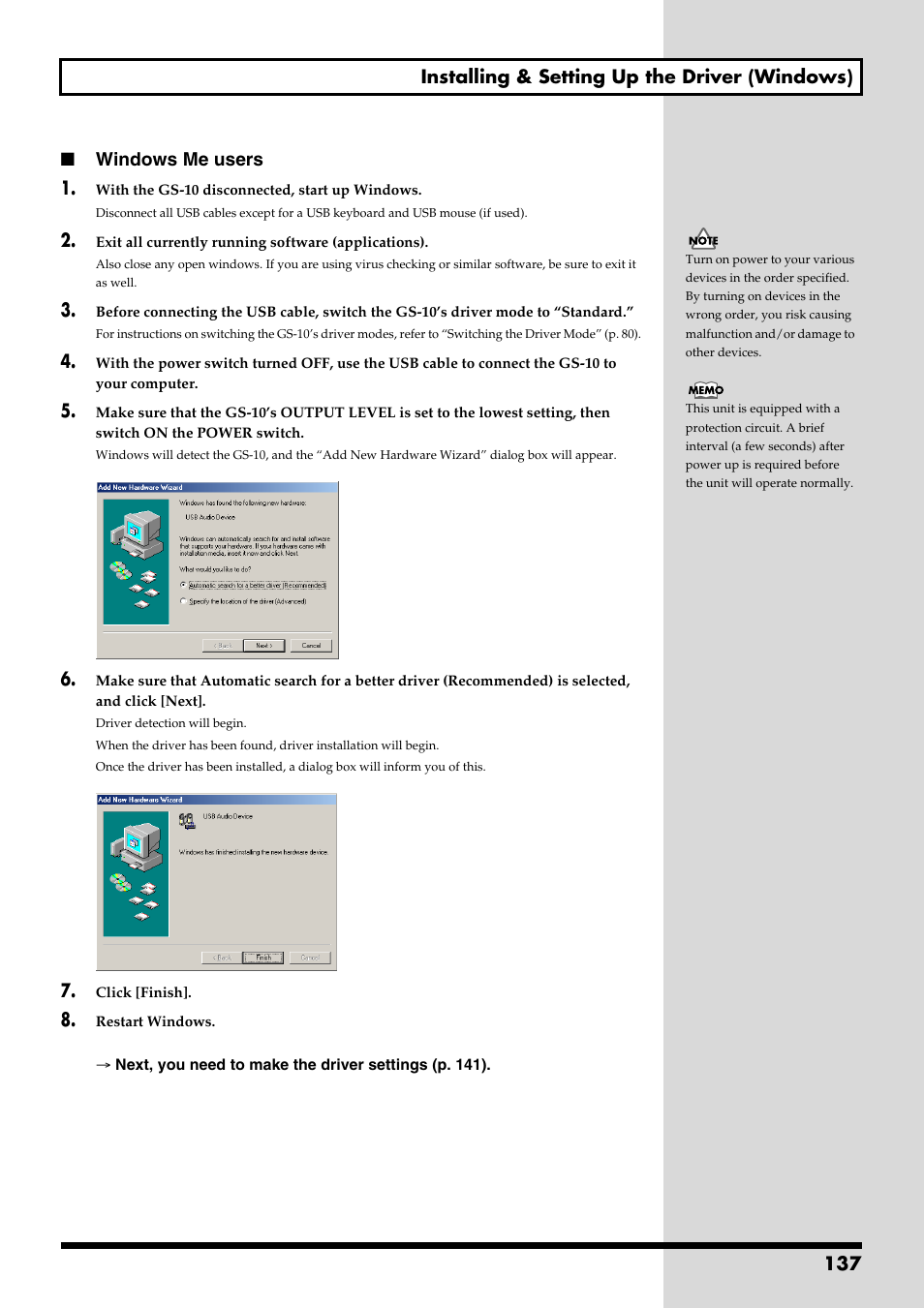 P. 137) | Boss Audio Systems GS-10 User Manual | Page 137 / 180