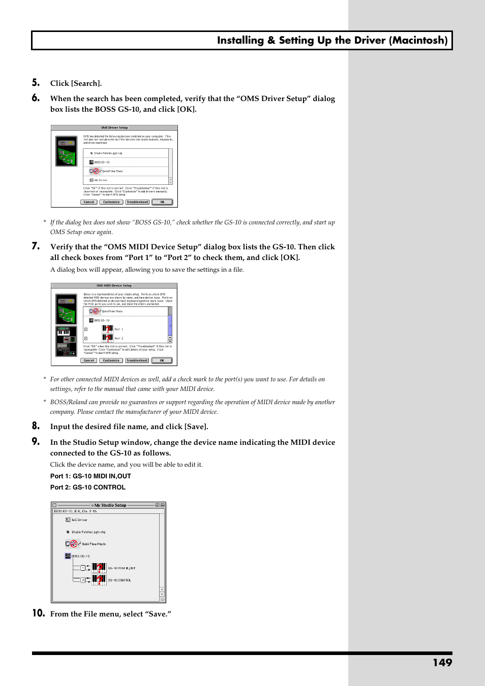 Boss Audio Systems GS-10 User Manual | Page 149 / 180