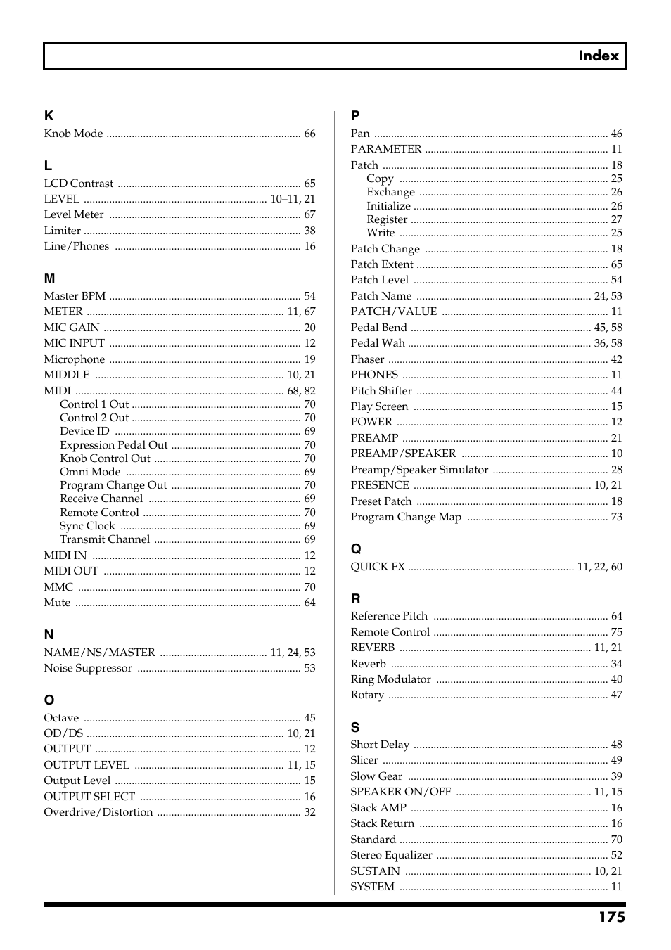 Boss Audio Systems GS-10 User Manual | Page 175 / 180