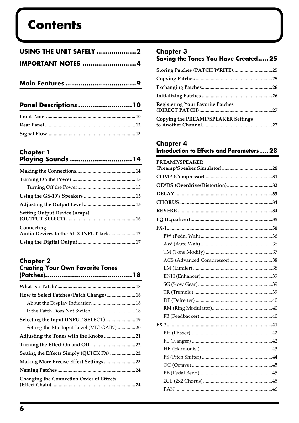 Boss Audio Systems GS-10 User Manual | Page 6 / 180