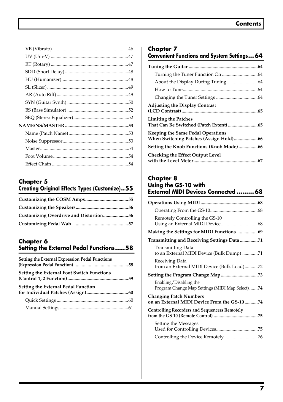 Boss Audio Systems GS-10 User Manual | Page 7 / 180