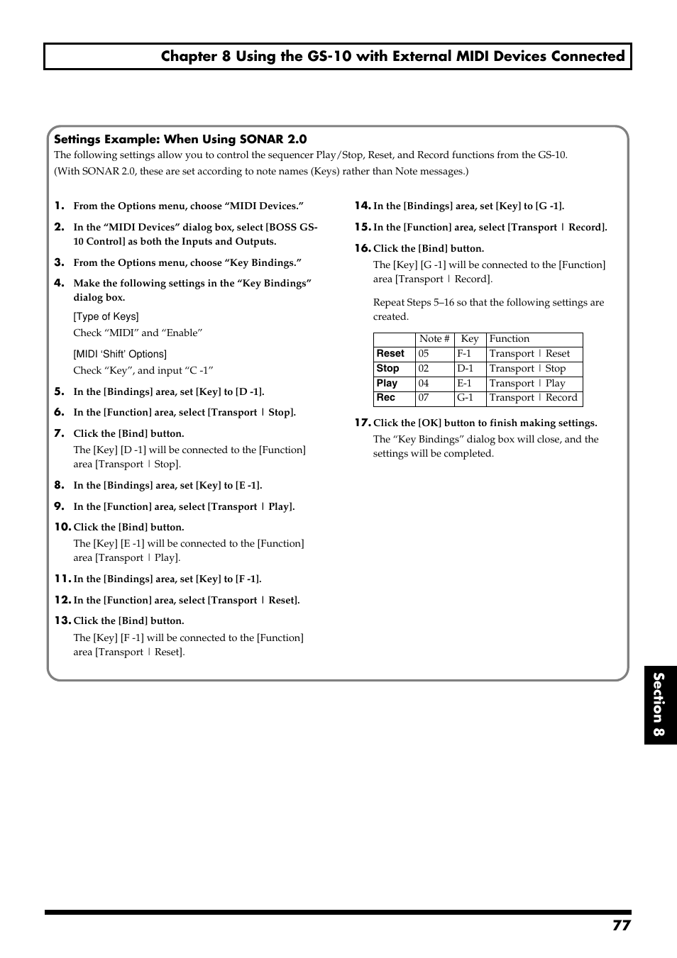 Boss Audio Systems GS-10 User Manual | Page 77 / 180