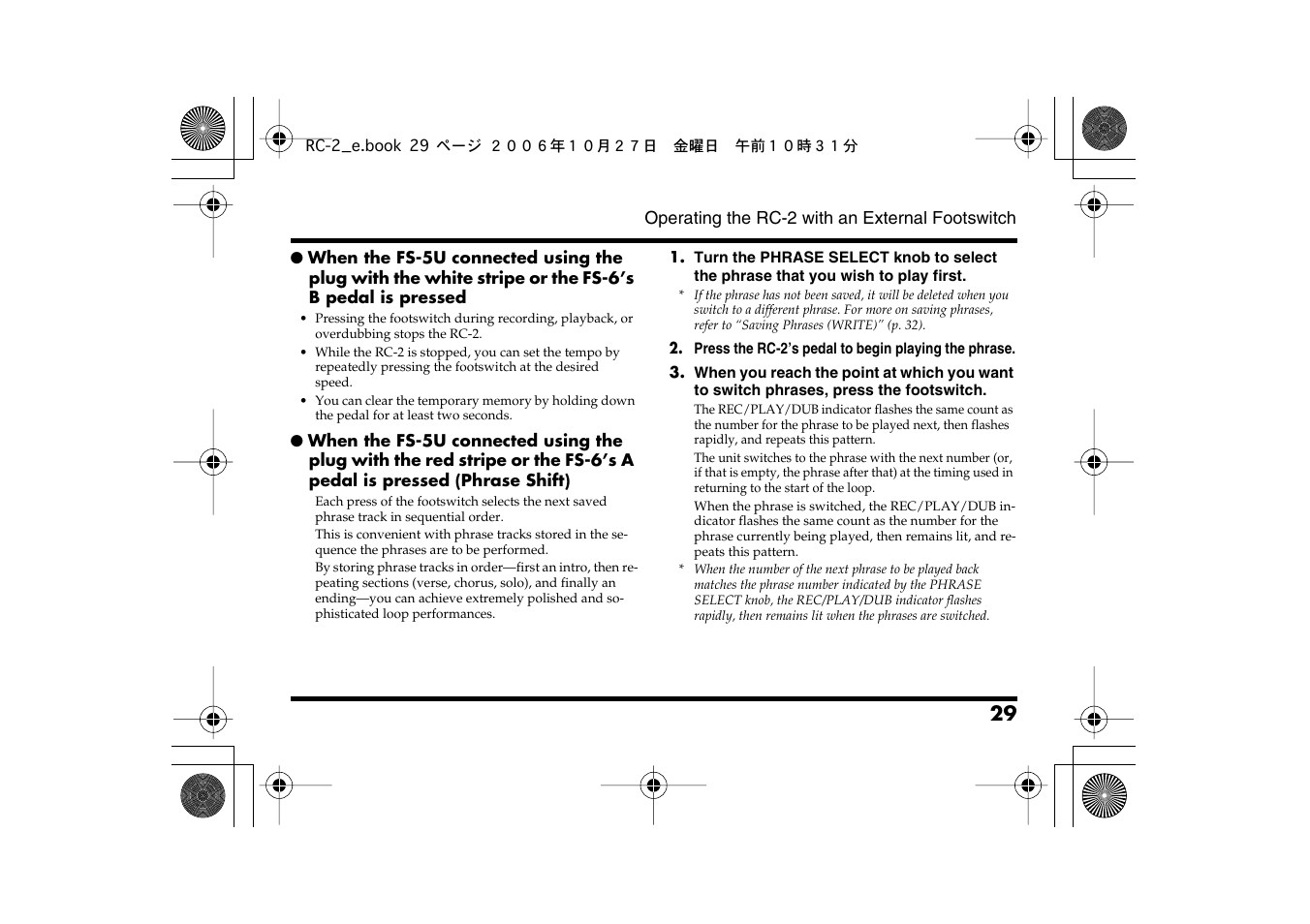 Boss Audio Systems RC-2 User Manual | Page 29 / 44