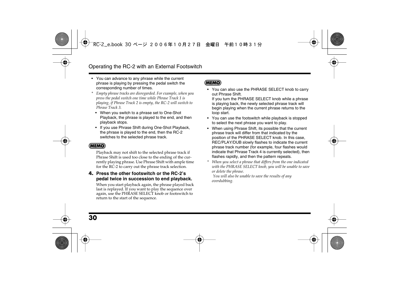 Boss Audio Systems RC-2 User Manual | Page 30 / 44