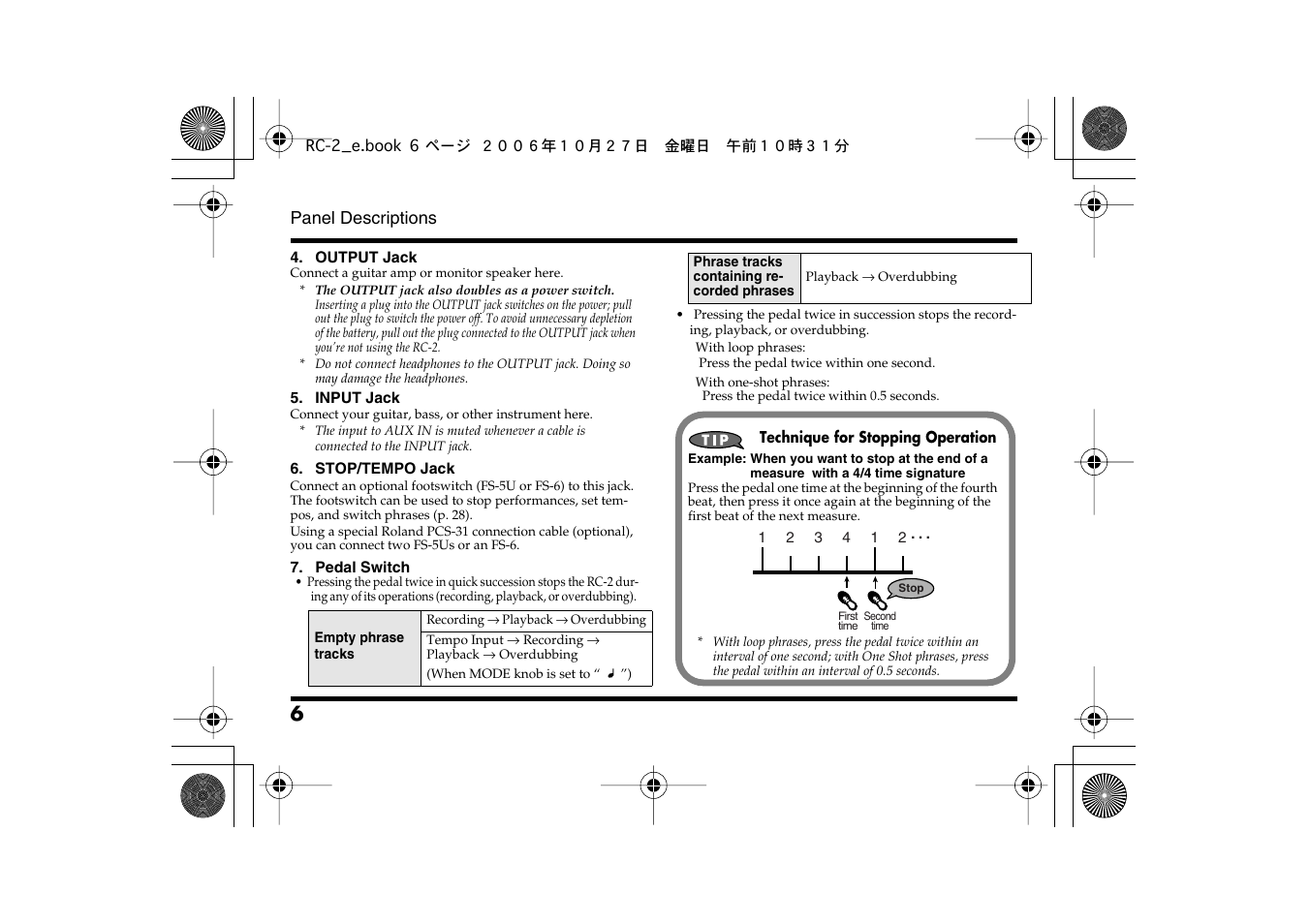 Boss Audio Systems RC-2 User Manual | Page 6 / 44