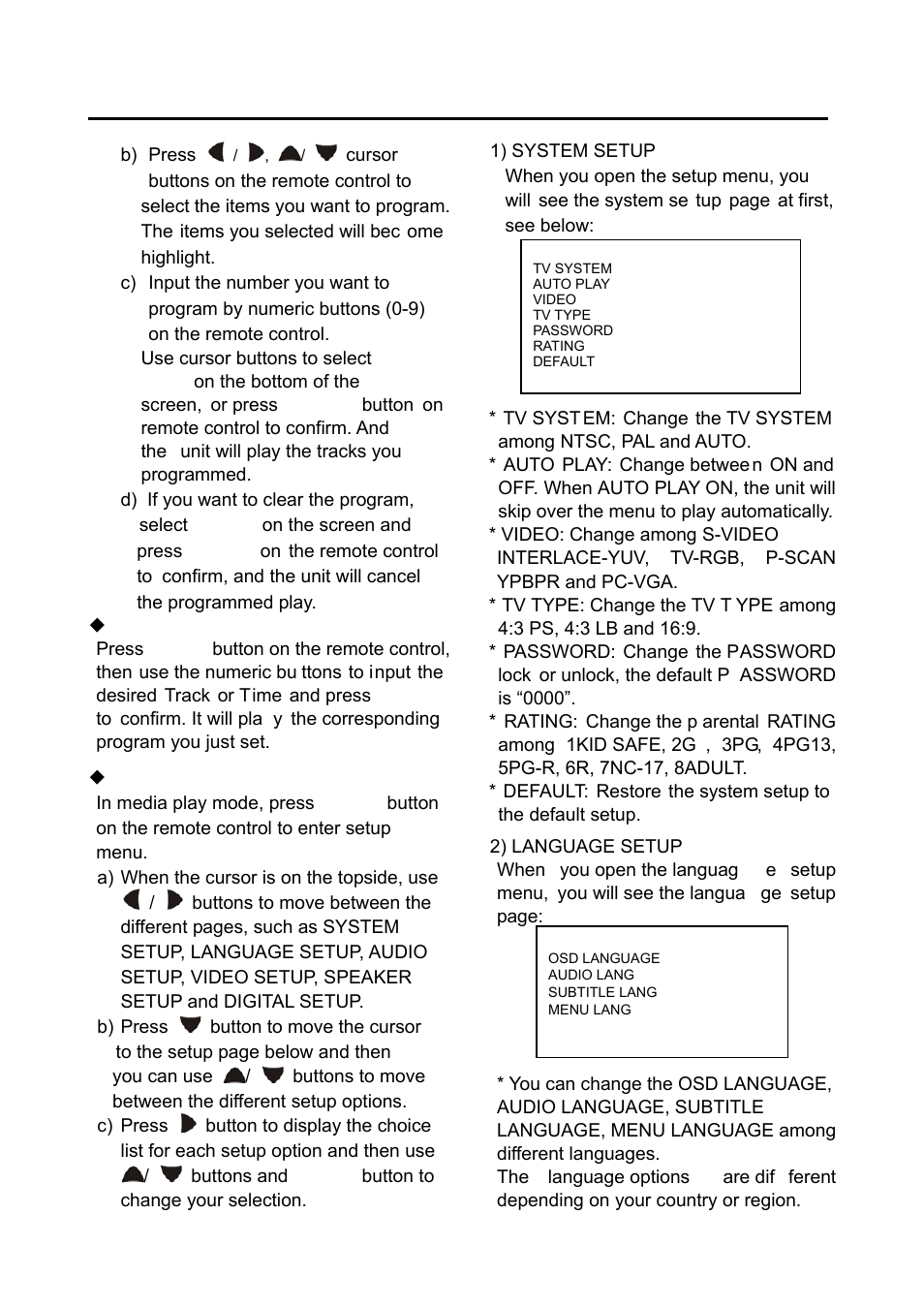 Operation | Boss Audio Systems PLL SYNTHESIZER STEREO RADIO BV7280 User Manual | Page 17 / 22