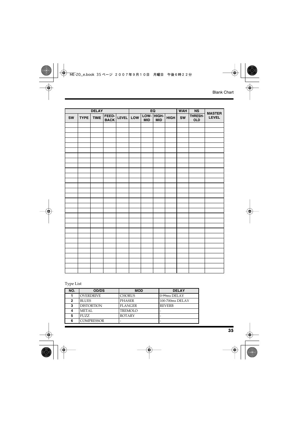 Boss Audio Systems ME-20 User Manual | Page 35 / 40