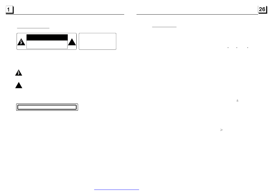 Precaution | Boss Audio Systems BV7320 User Manual | Page 2 / 14