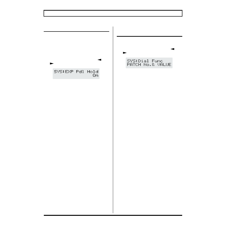 Setting “expression pedal hold | Boss Audio Systems GT-6B User Manual | Page 62 / 84