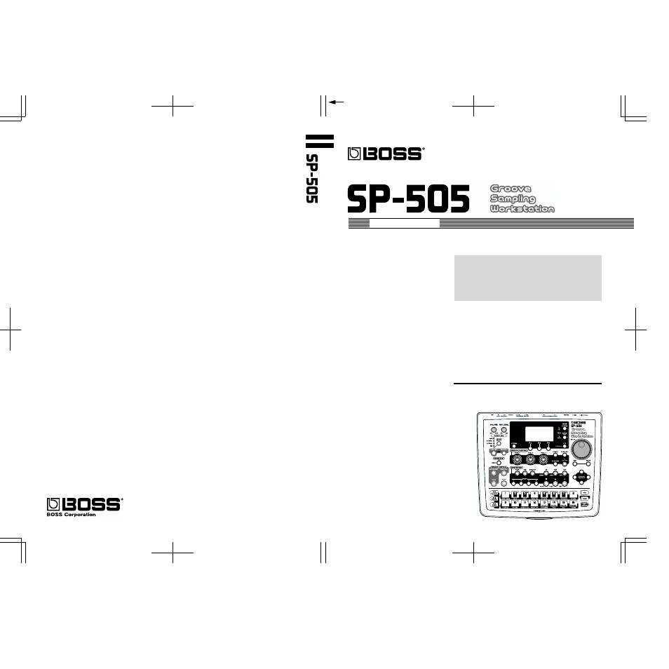 Boss Audio Systems SP-505 User Manual | 92 pages