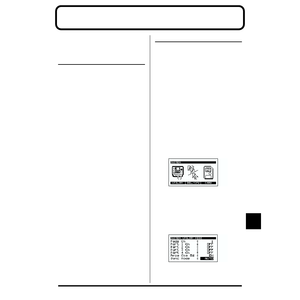 About midi, Changing the midi settings, About midi changing the midi settings | Boss Audio Systems SP-505 User Manual | Page 71 / 92