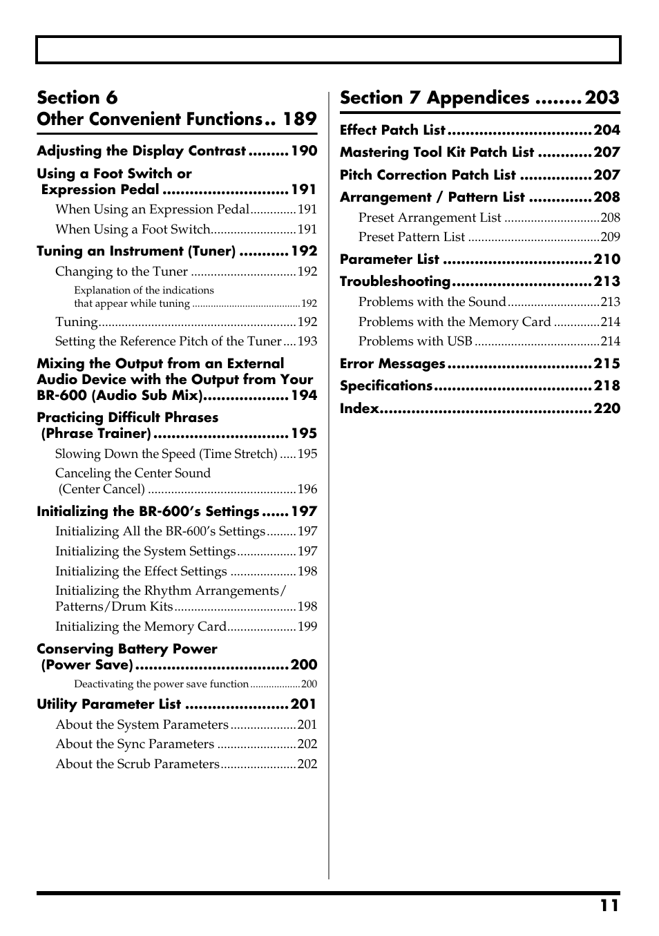 Boss Audio Systems BR-600 User Manual | Page 11 / 228