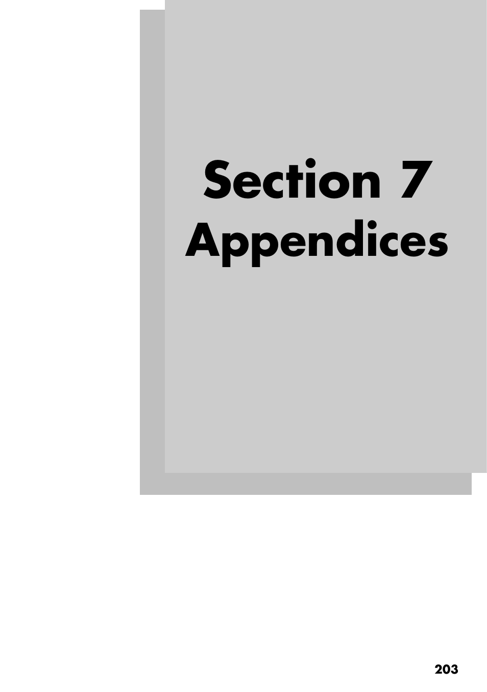 Section7 appendices, Section 7 appendices, Appendices | Boss Audio Systems BR-600 User Manual | Page 203 / 228