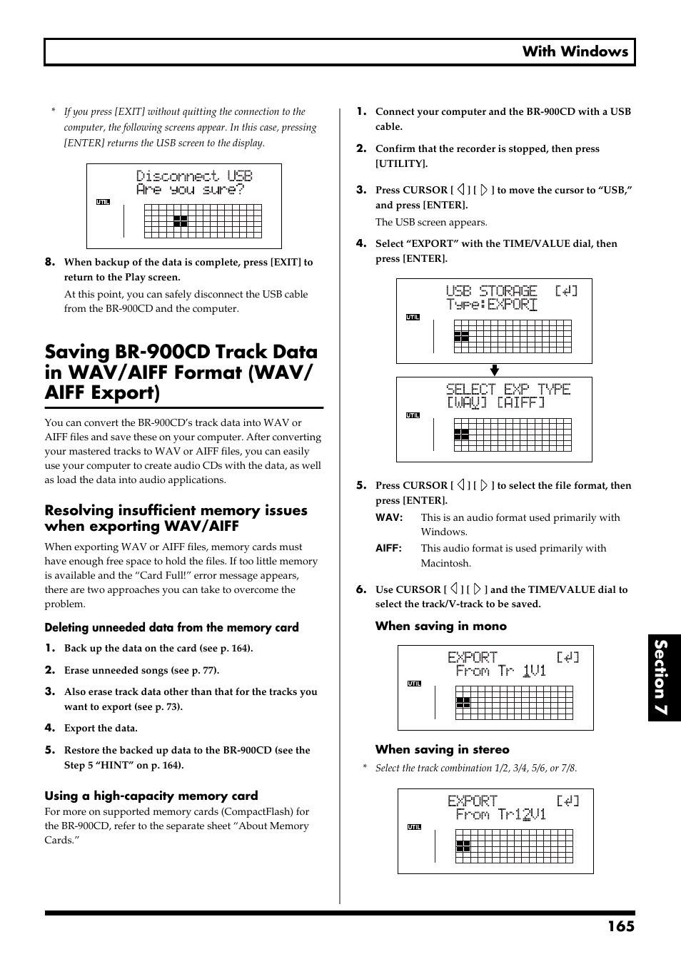 165 with windows | Boss Audio Systems BR-900CD User Manual | Page 165 / 232