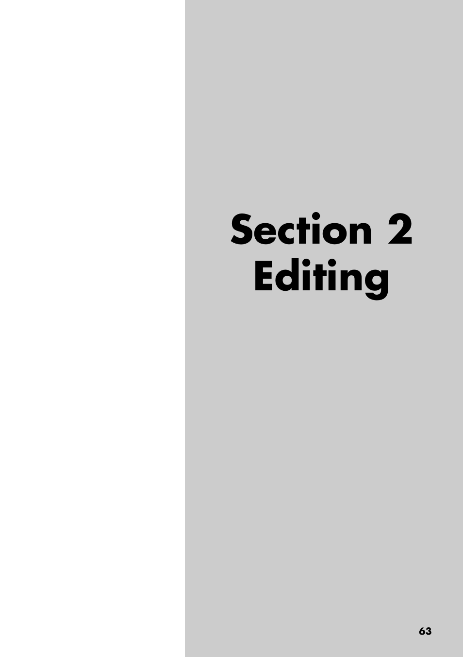 Section 2 editing | Boss Audio Systems BR-900CD User Manual | Page 63 / 232