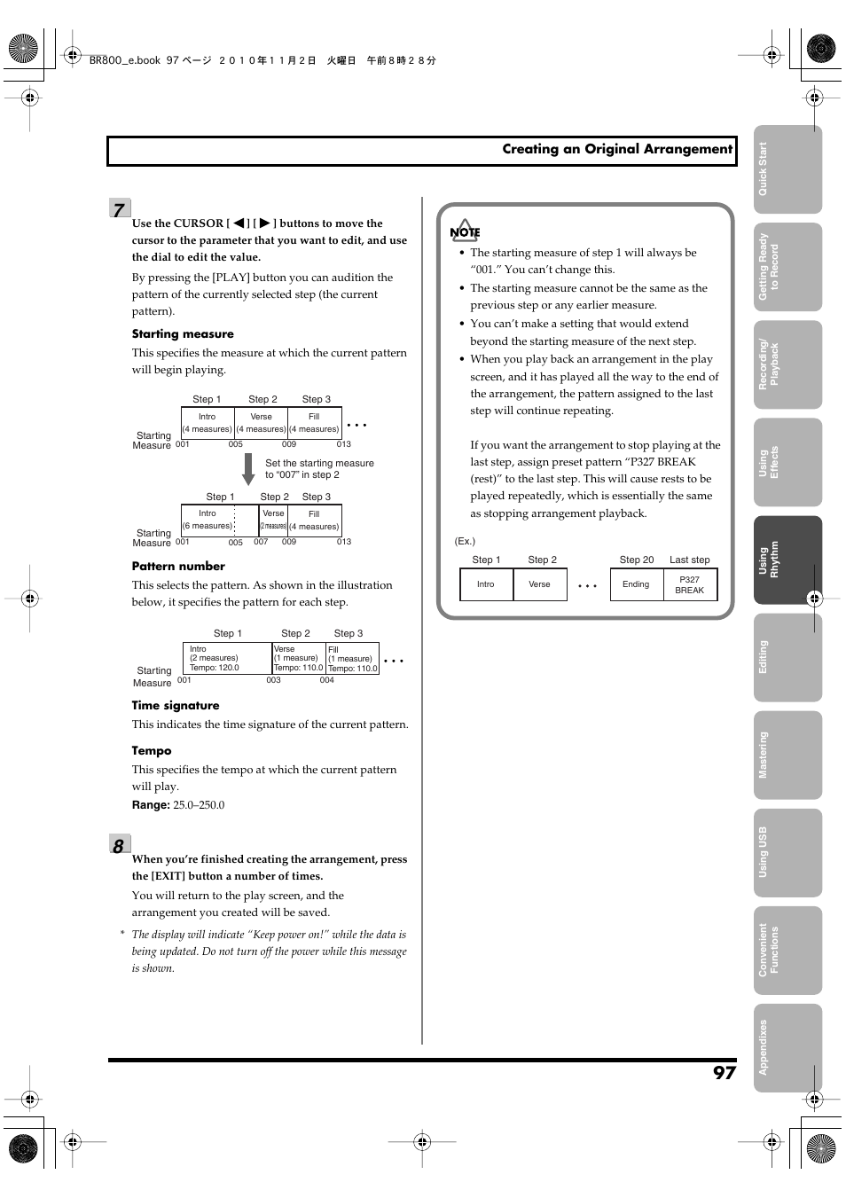 Boss Audio Systems BR-800 User Manual | Page 97 / 164