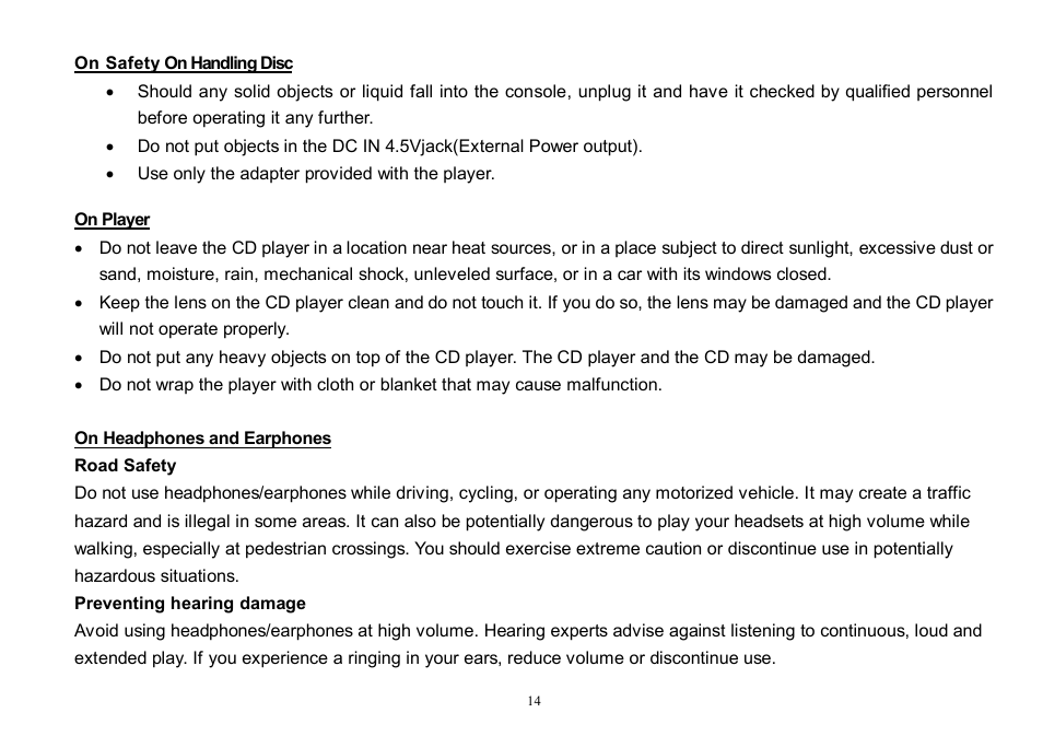 Hyundai H-CD7016 User Manual | Page 14 / 35