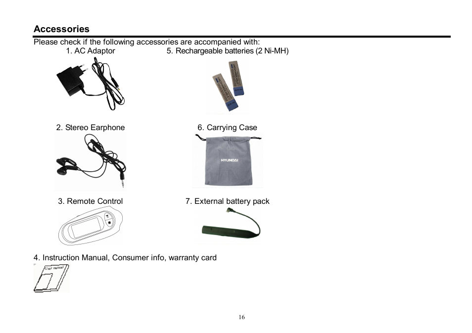 Hyundai H-CD7016 User Manual | Page 16 / 35
