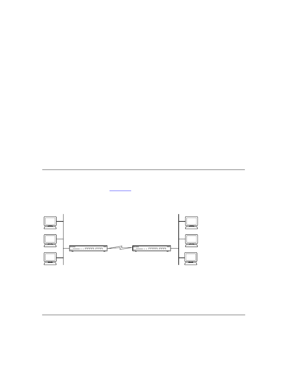 Chapter7 tcp/ip configuration, Lan-to-lan application, Chapter 7 tcp/ip configuration | Lan-to-lan application -1, Figure 7-1, Chapter 7, “tcp/ip configuration | Bay Technical Associates RM356 User Manual | Page 71 / 118