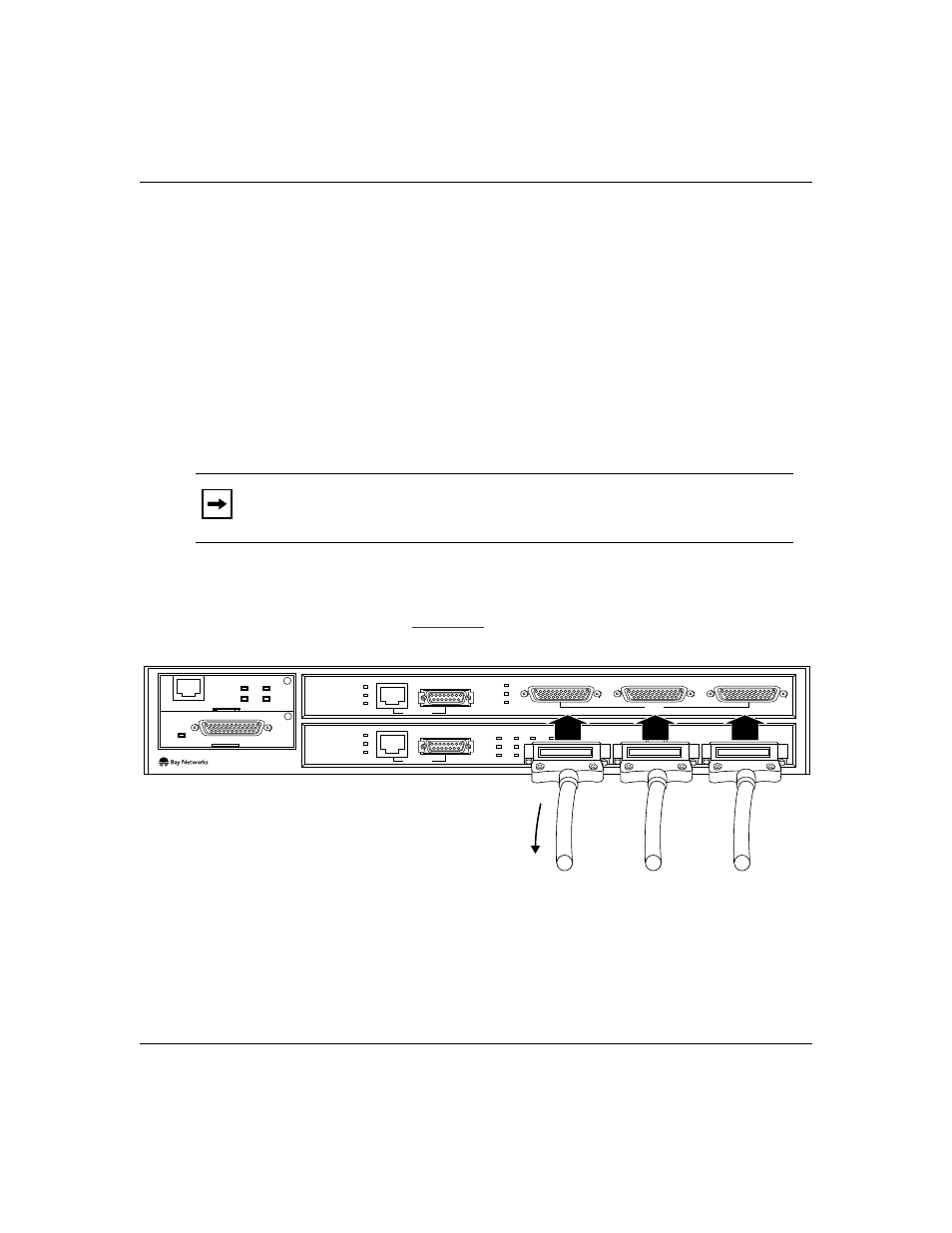 Connecting to a serial interface, Connecting to a serial interface -15, Figure 1-9 | Installing the baystack advanced remote node | Bay Technical Associates BayStack ARN Routers none User Manual | Page 45 / 156