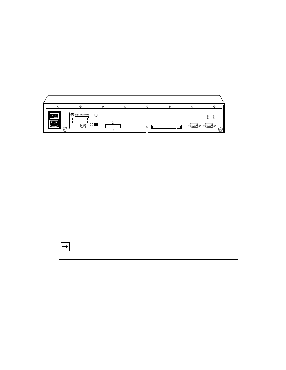 Resetting the arn, Resetting the arn -11, Figure 3-3 | Arn reset button -11 | Bay Technical Associates BayStack ARN Routers none User Manual | Page 89 / 156
