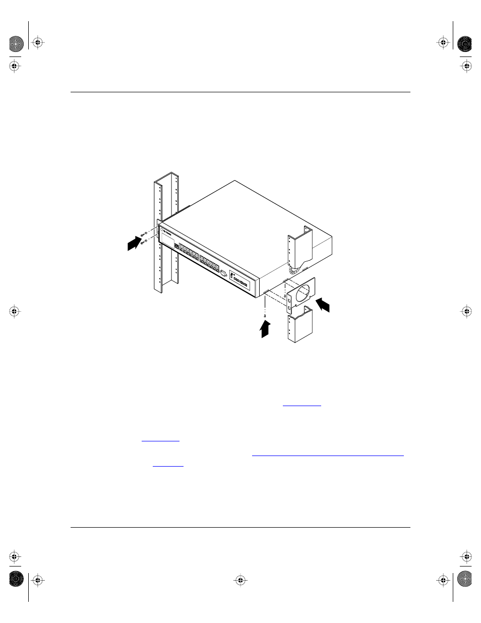 Figure 2-3, Installing the plastic chassis in the rack -7 | Bay Technical Associates BayStack 304 User Manual | Page 40 / 101