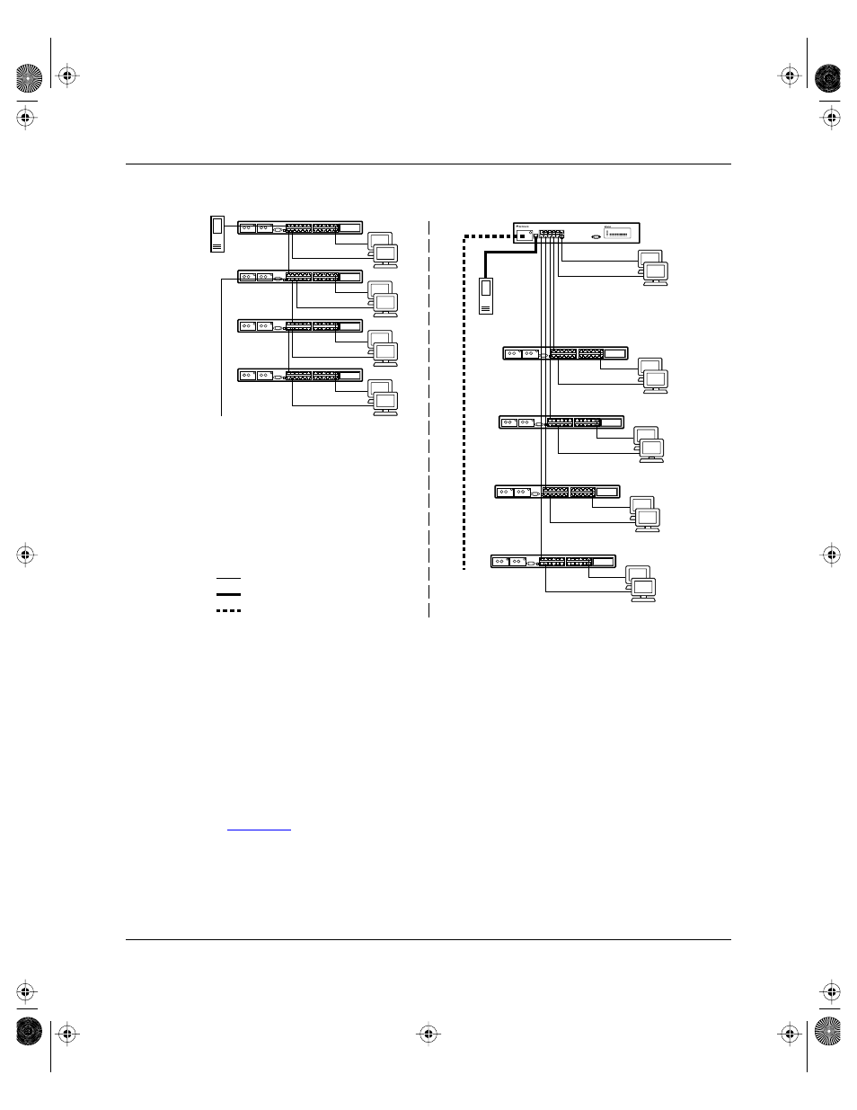 Figure 3-3, Baystack 304 switch as a segment switch -18 | Bay Technical Associates BayStack 304 User Manual | Page 72 / 101