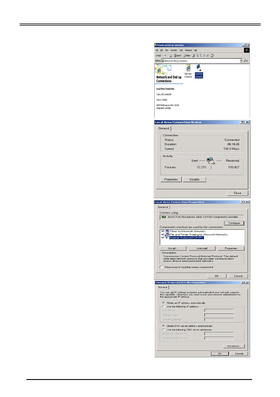 Configuring pc in windows 2000 | Billion Electric Company BIPAC 5100 User Manual | Page 8 / 12
