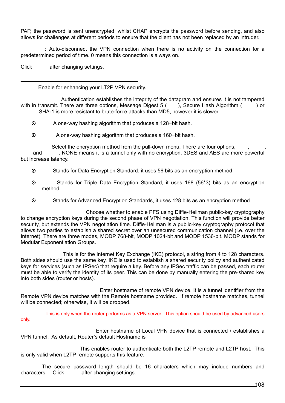 Billion Electric Company BiPAC 7402G User Manual | Page 109 / 142