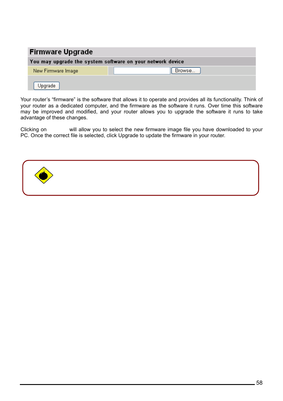 Firmware upgrade | Billion Electric Company BiPAC 7402G User Manual | Page 59 / 142