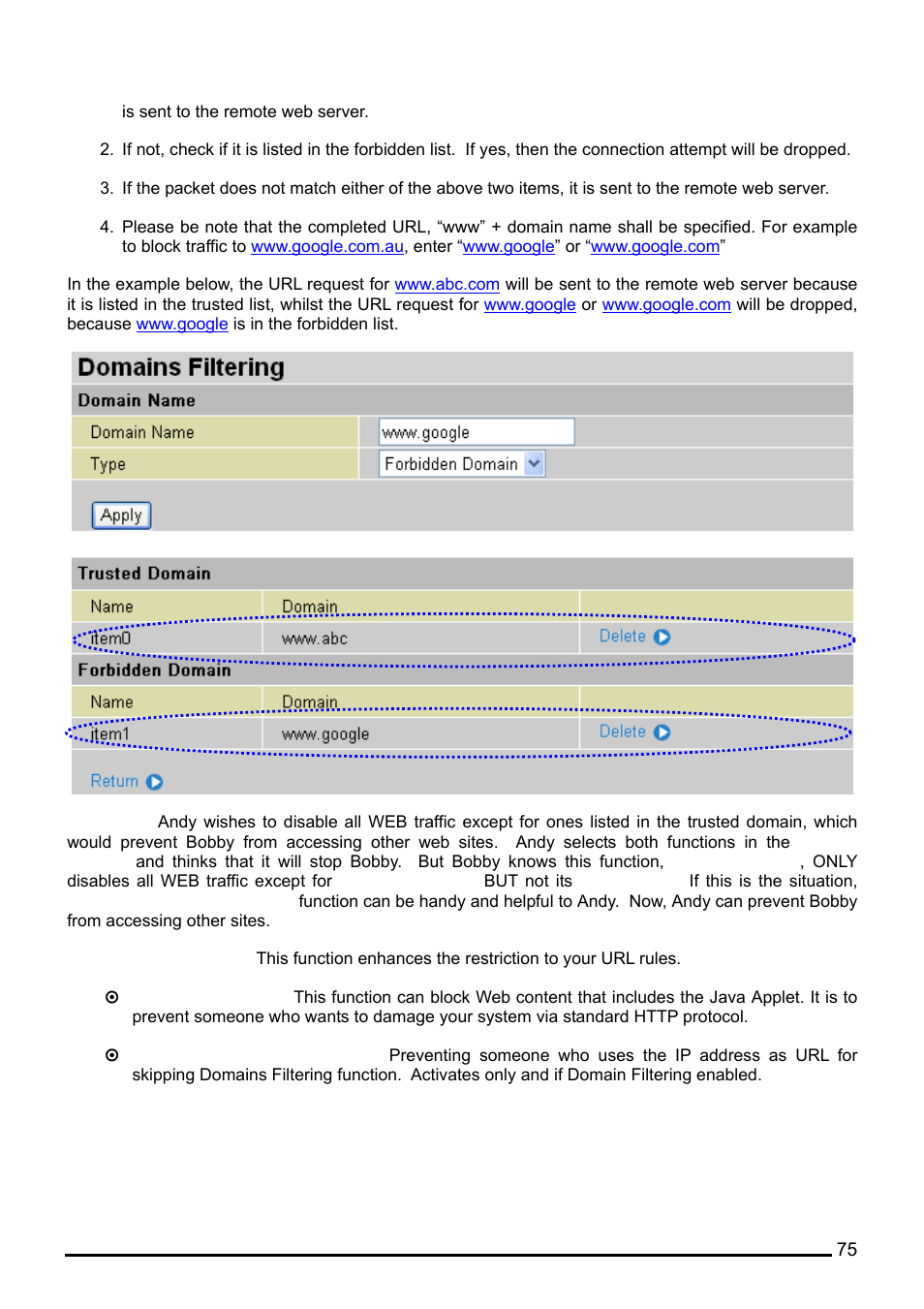 Billion Electric Company BiPAC 7402G User Manual | Page 76 / 142