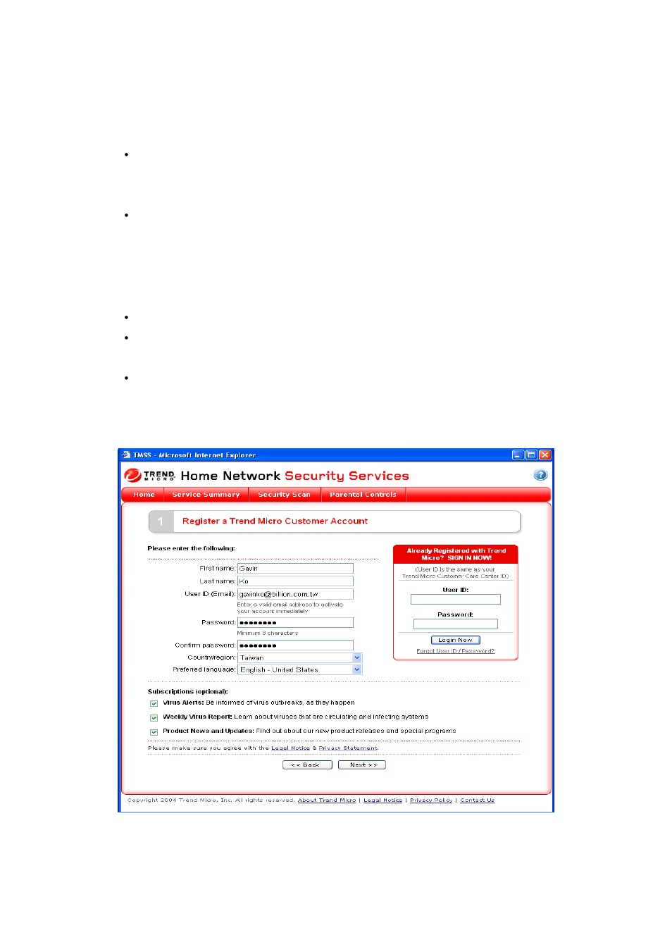 Billion Electric Company 7202 User Manual | Page 105 / 117