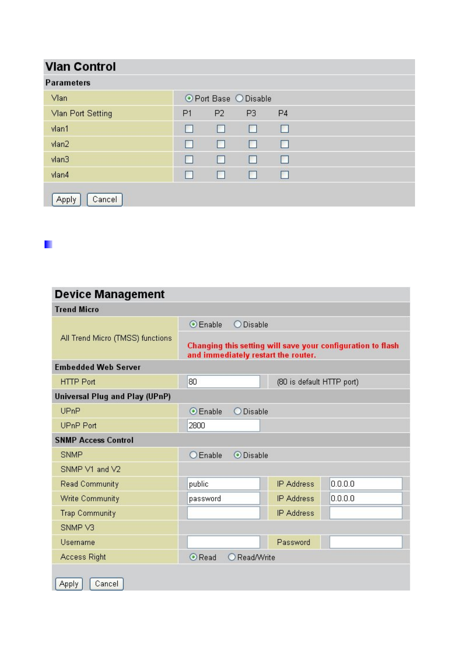 4 device management | Billion Electric Company 7202 User Manual | Page 82 / 117