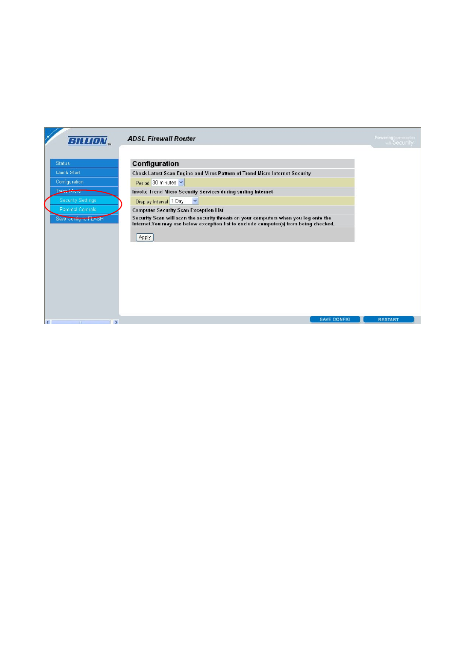 4 trend micro | Billion Electric Company 7202 User Manual | Page 92 / 117